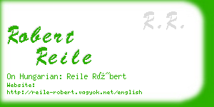 robert reile business card